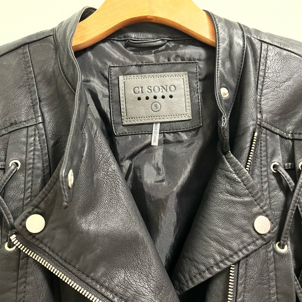 Black Biker Jacket